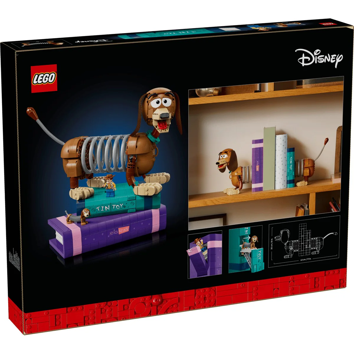 Lego Toy Story Slinky Dog Bookends - Image 7