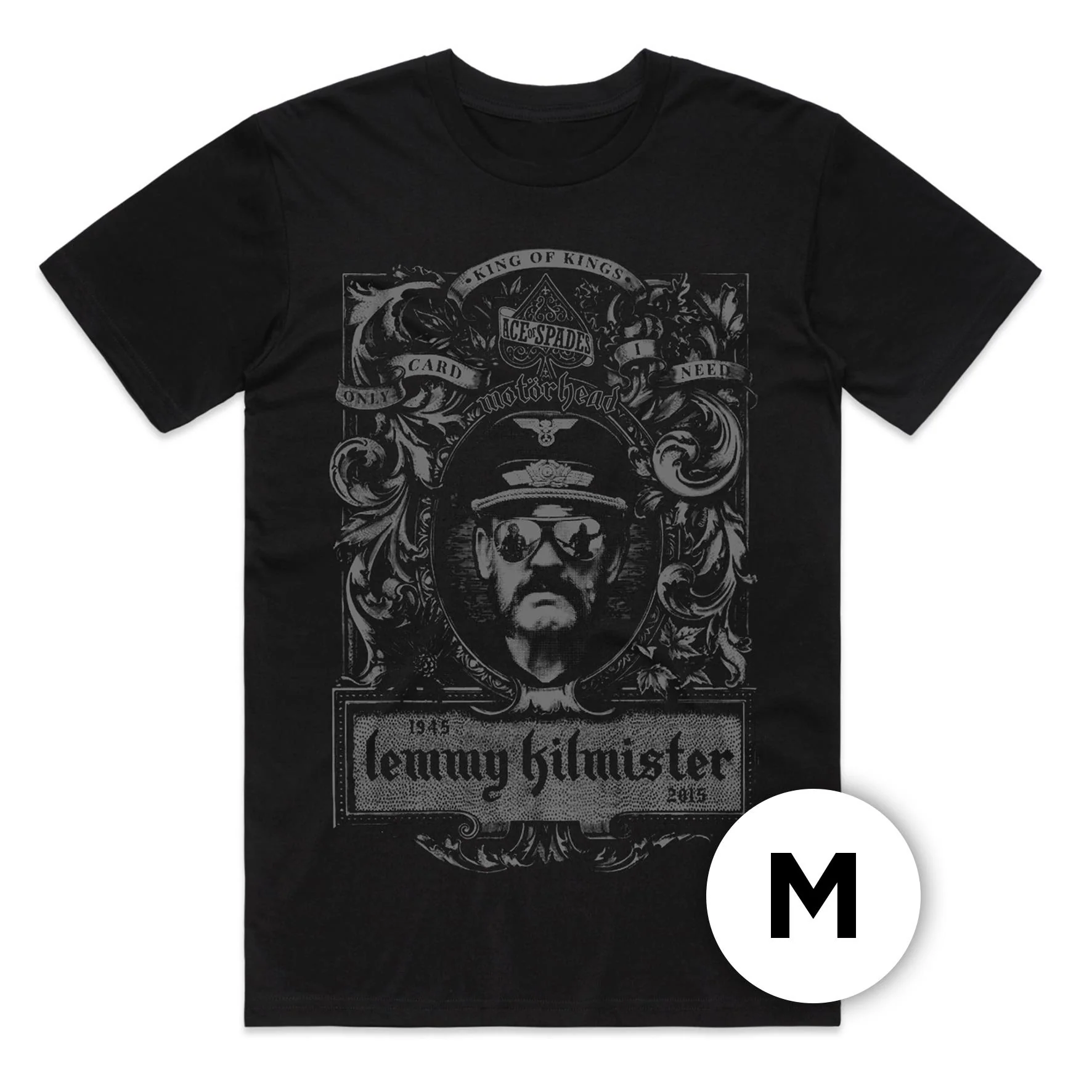 Lemmy - Lemmy Crest T-Shirt (Medium)