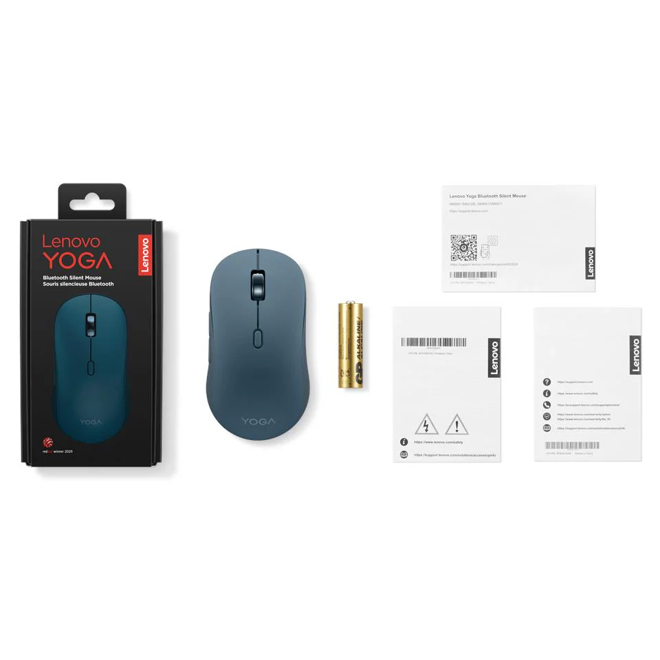 Lenovo Yoga Bluetooth Silent Mouse (Tidal Teal) - Image 7
