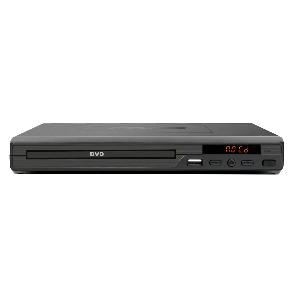 Lenoxx HDMI DVD Player (Black) w/ Remote Control, Compact Size, 8 Languages - Image 3