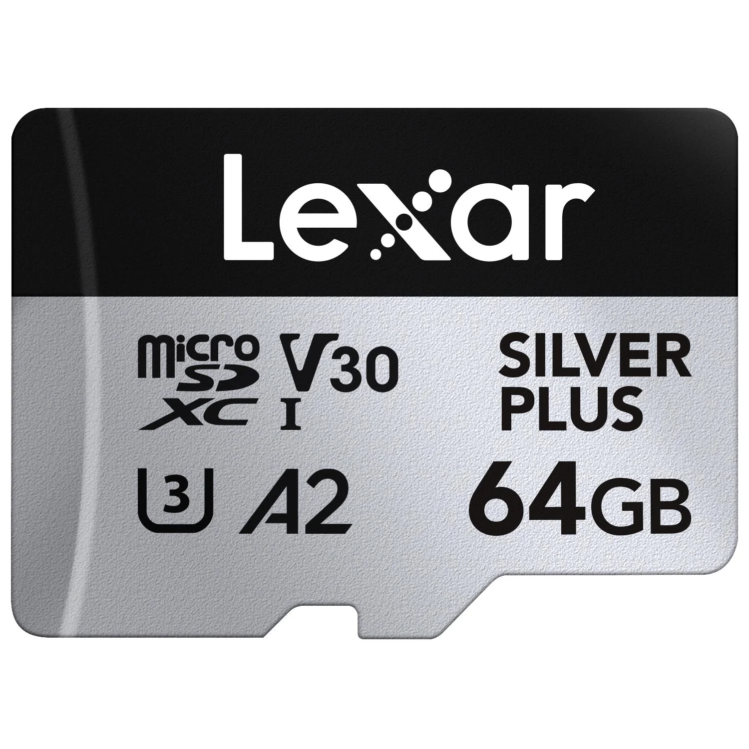 Lexar Silver Plus 64GB Micro SD