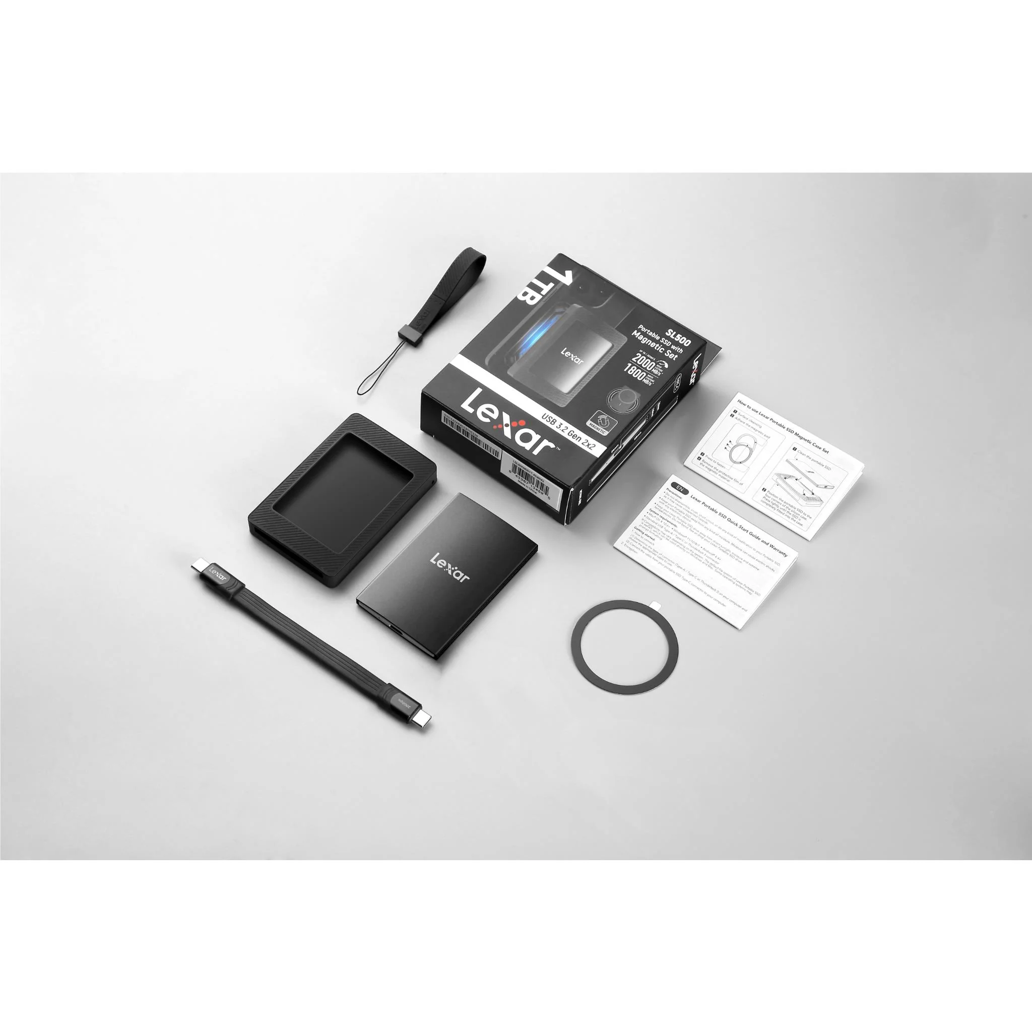 Lexar SL500 1TB Portable SSD (Black) - Image 12