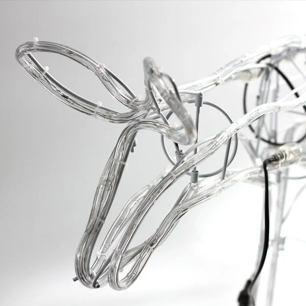 Lexi Lighting 3D LED Reindeer with Motor - Warm White - Image 3