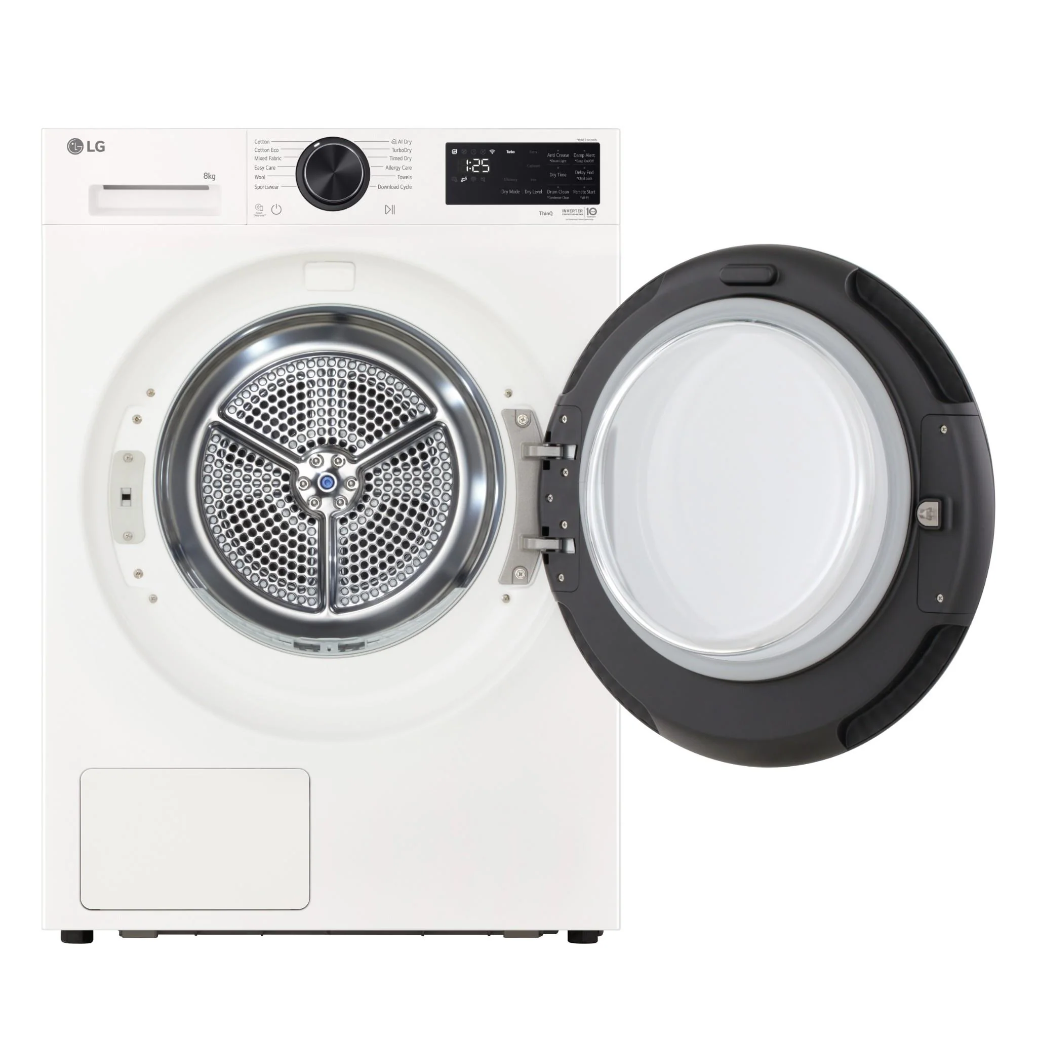 LG DXH3-08W Series 3 8kg AI Heat Pump Dryer - Image 4