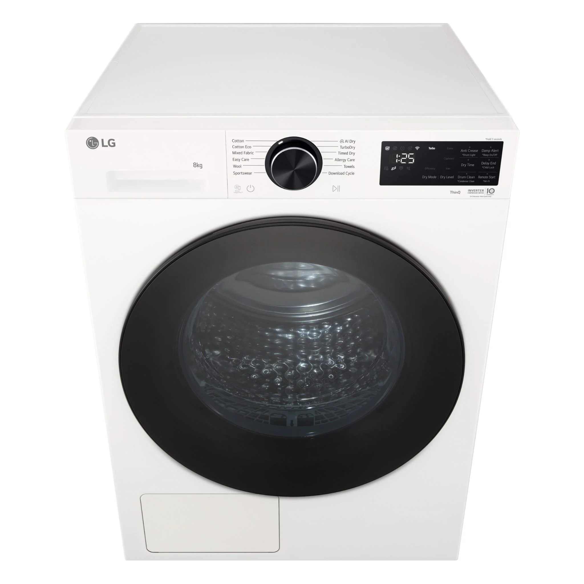 LG DXH3-08W Series 3 8kg AI Heat Pump Dryer - Image 5