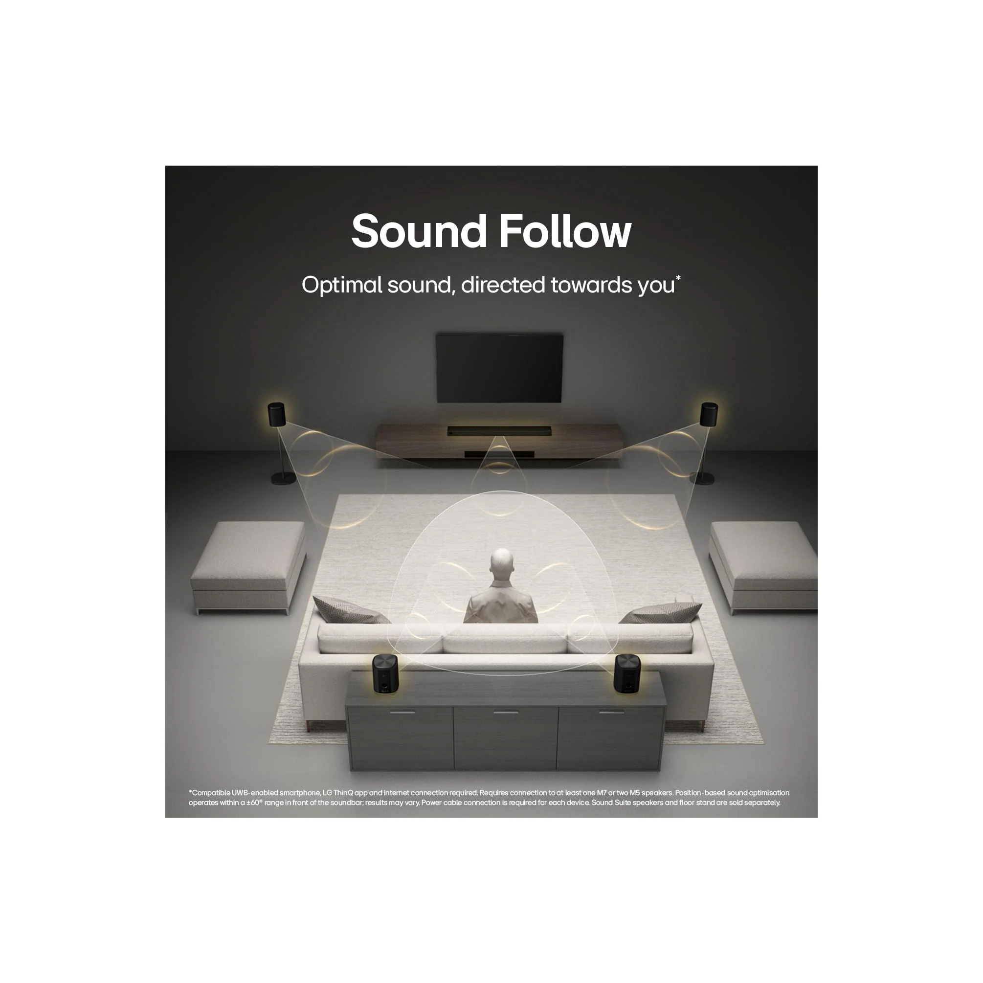 LG Sound Suite H7 Soundbar with 9.1.6ch Spatial Sound & Dolby Atmos FlexConnect - Image 9