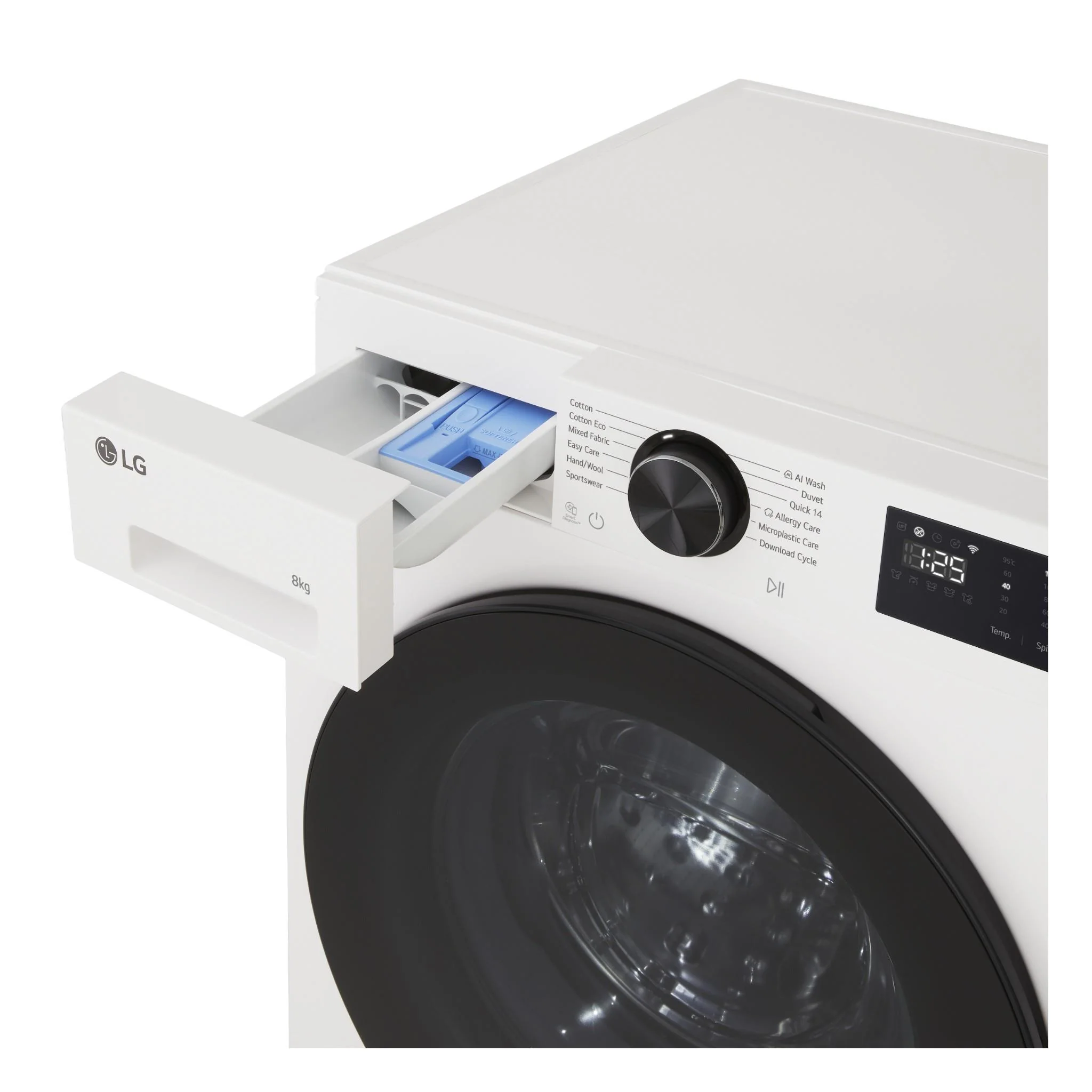 LG WX3-1208W Series 3 8kg AI Front Load Washer - Image 4