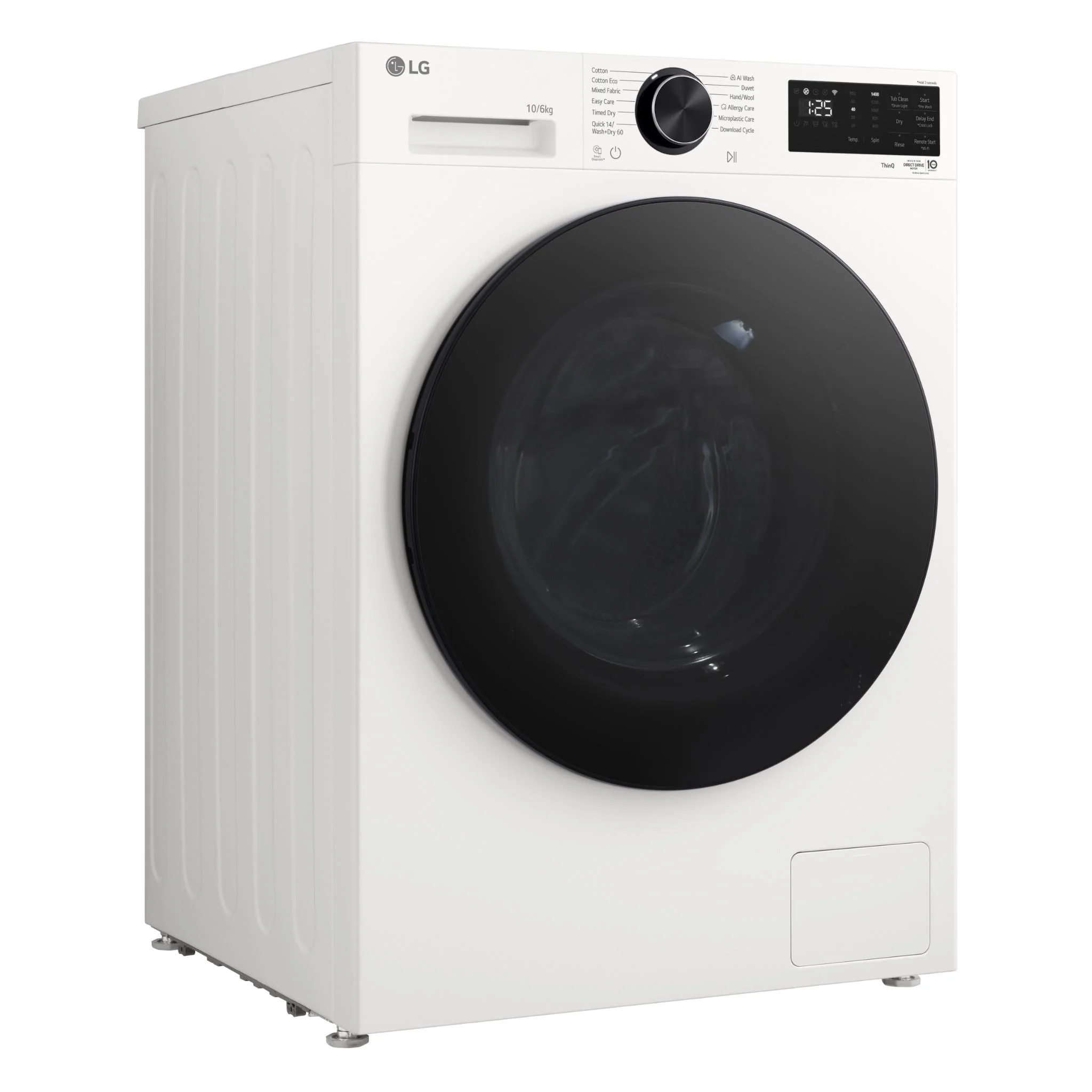 LG WXC3-1410W Series 3 10kg/6kg Front Load Washer Dryer Combo - Image 5
