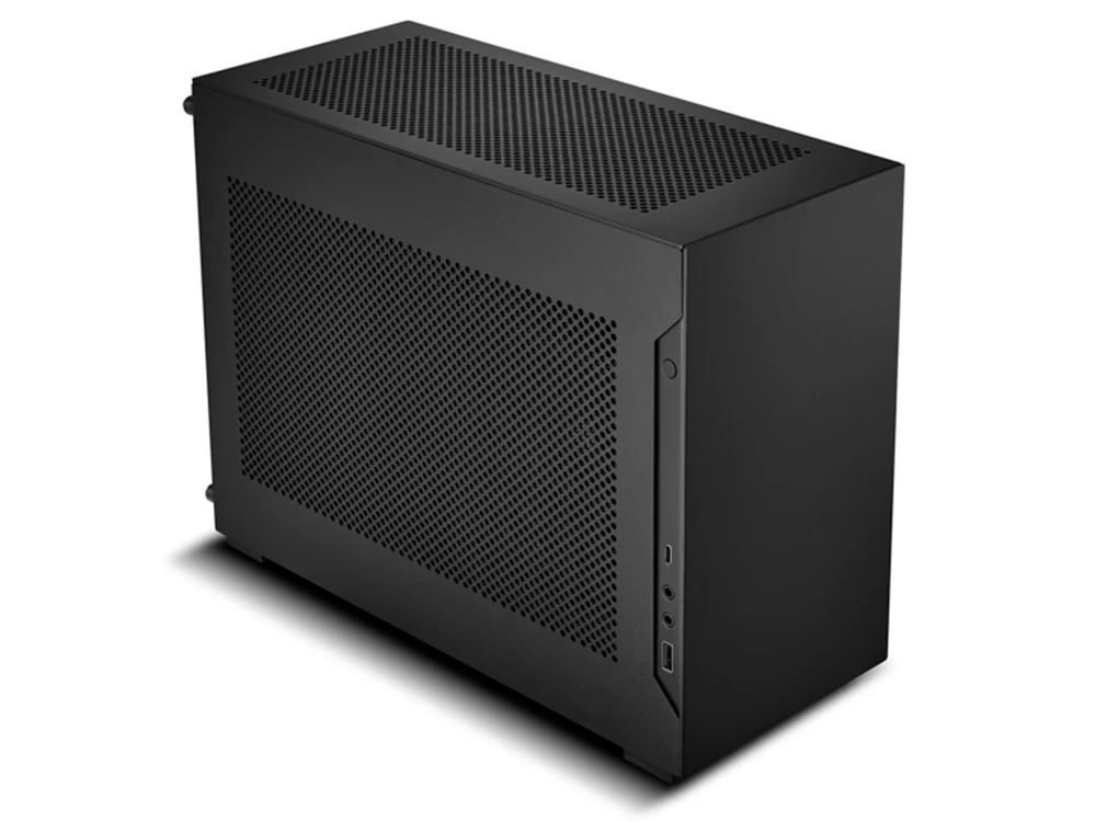 Lian Li A4-H2O PCIe 5.0 Mini-ITX Aluminum Case - Black