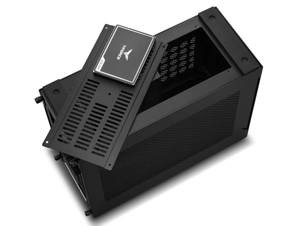 Lian Li A4-H2O PCIe 5.0 Mini-ITX Aluminum Case - Black - Image 2