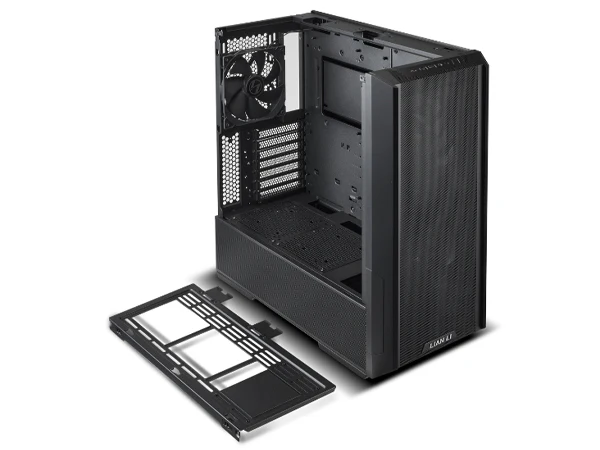 Lian Li LANCOOL 216 RGB Mid-Tower Case with ARGB Fans - Black - Image 3