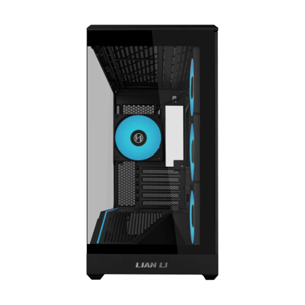 Lian Li Vector Mini V100 PC Case Tempered Glass ARGB Strip High Airflow Black - Image 8