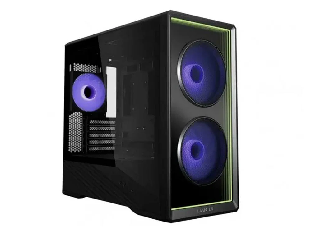 Lian Li Vector V150 Infinity ARGB Tempered Glass Micro-ATX Case - Black