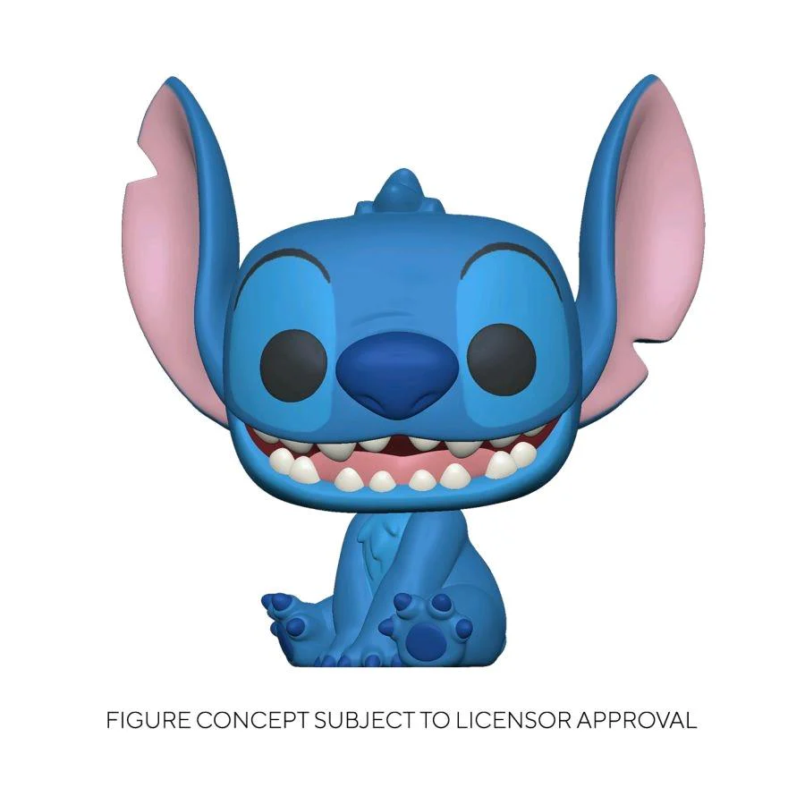 Lilo & Stitch - Stitch Smiling Seated Pop! Vinyl