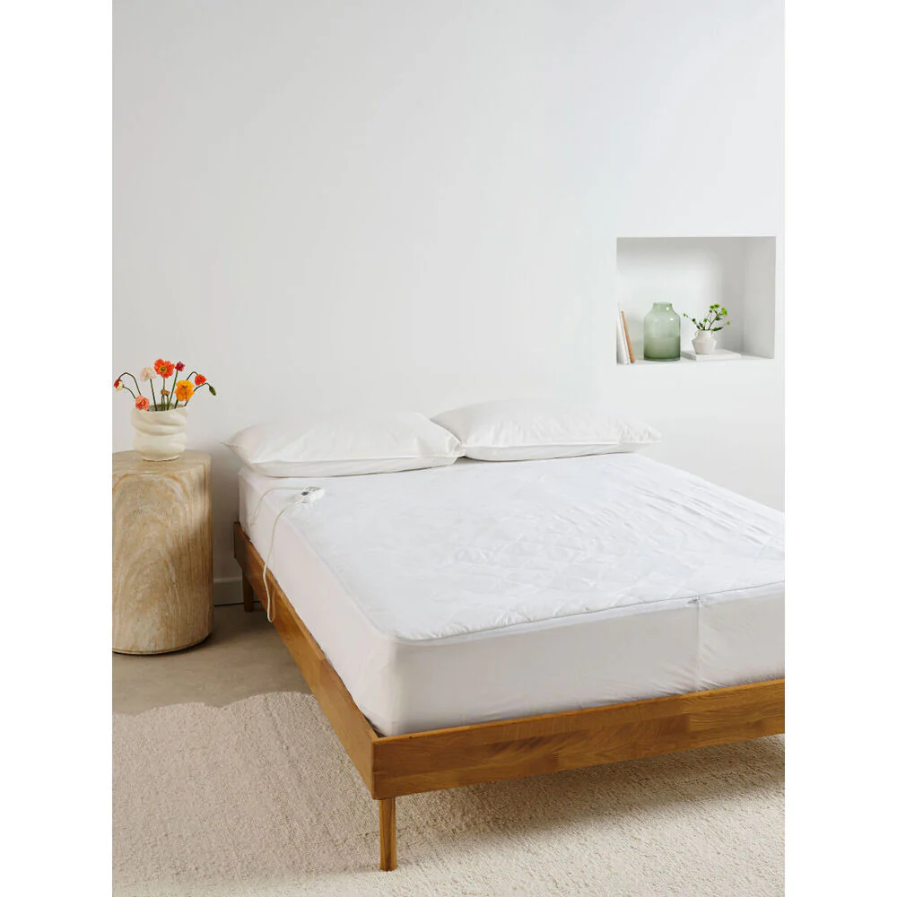 Linen House Double Quilted Electric Heating Blanket (Cream)