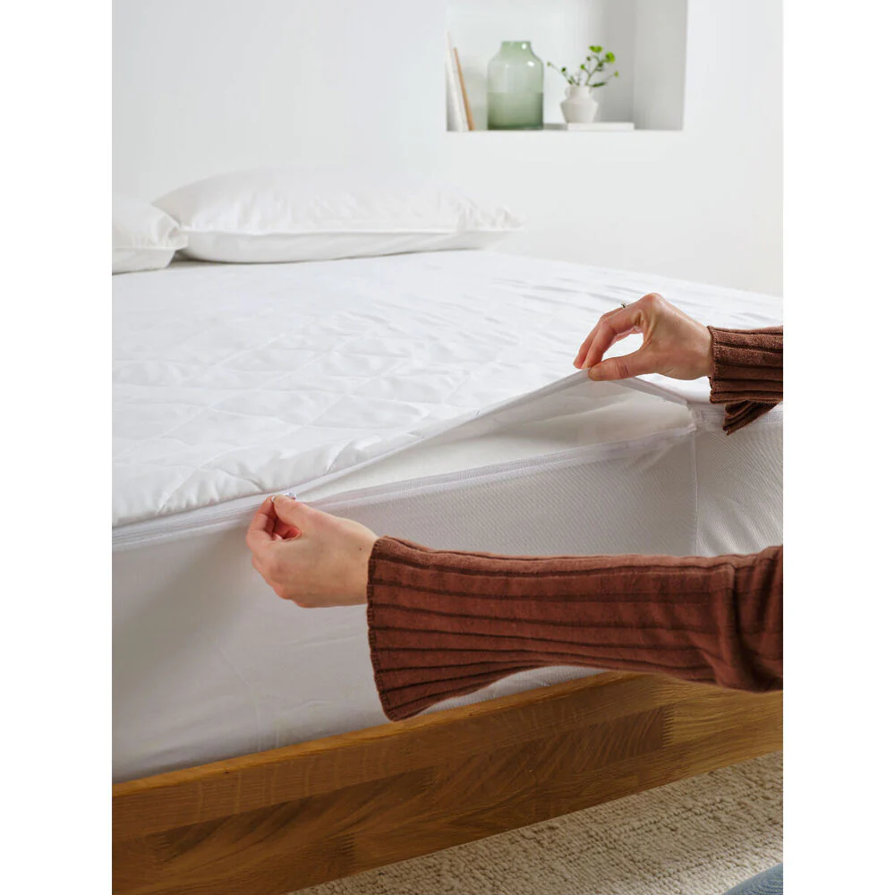 Linen House Double Quilted Electric Heating Blanket (Cream) - Image 4