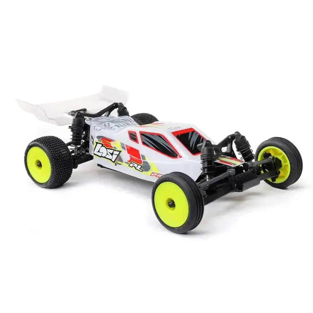 Losi Micro-B 2S RC Buggy Electric 2WD 1/24 Scale RTR - White - Image 4