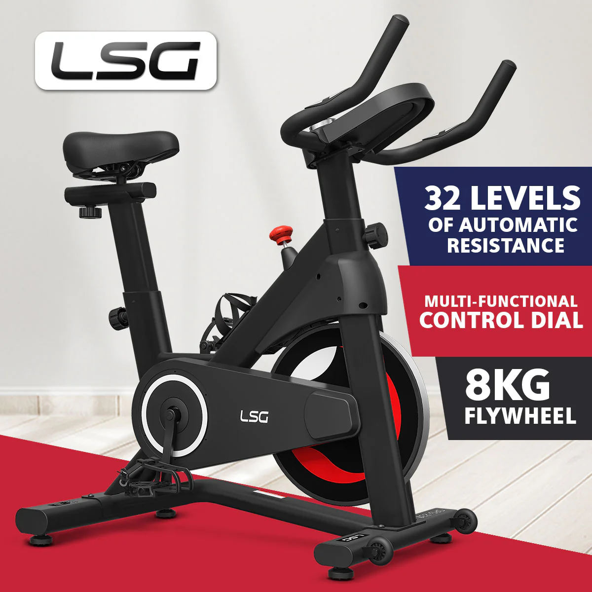 LSG SPG-230 Magnetic Spin Bike - Image 2