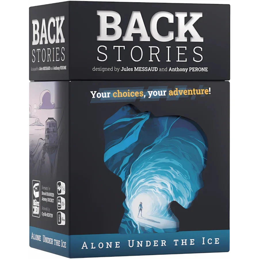 Lucky Duck Games Backstories: Alone Under the Ice Tabletop Game