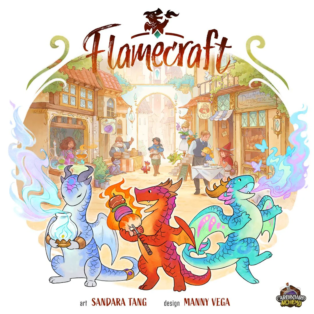 Lucky Duck Games Flamecraft Game
