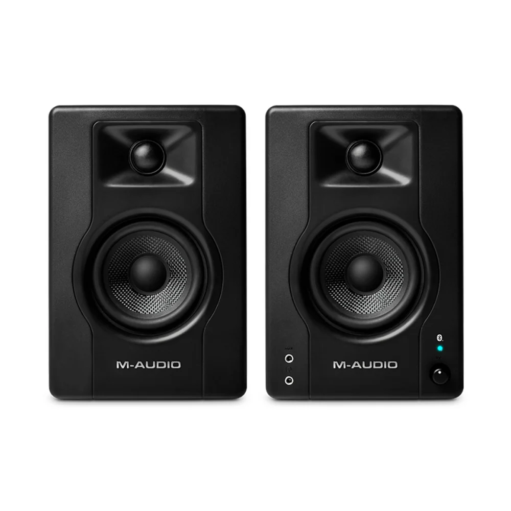 M-Audio BX3 Bluetooth Studio Monitors Speaker Set with 3-Inch Woofer 120W 2pc