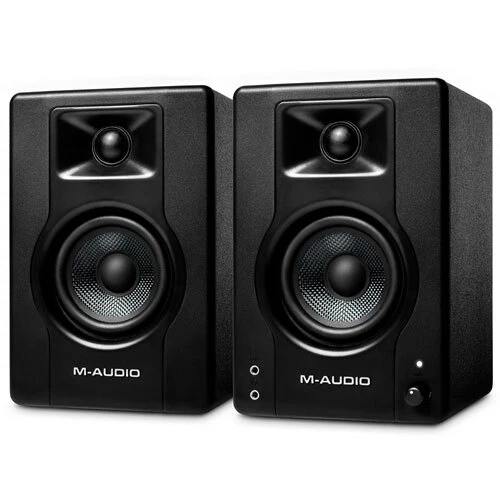 M-Audio BX3 D3 Powered Studio Desktop Speakers Pair (Black)