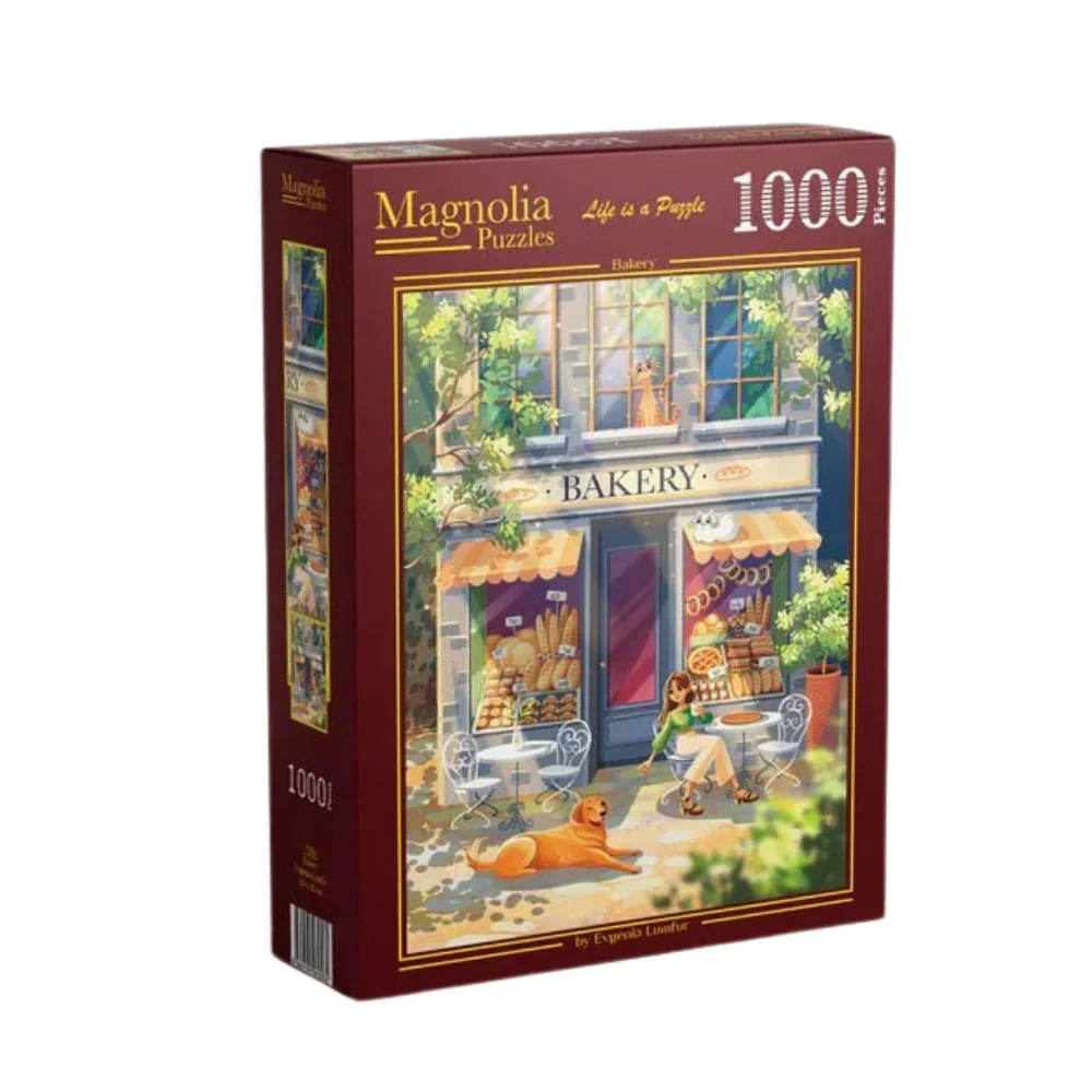 Magnolia 1000-Pieces Bakery Evgenia Lumfur Puzzle
