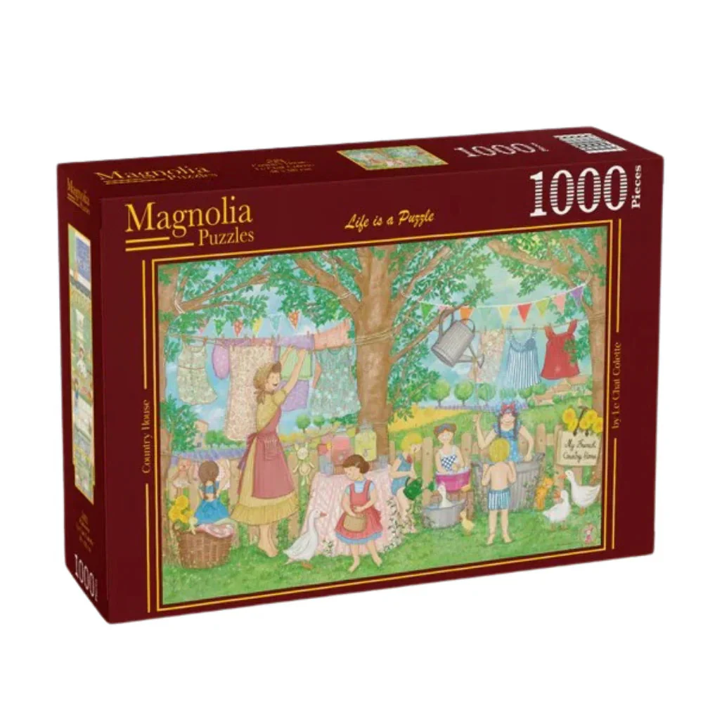 Magnolia 1000-Pieces Country House The Cat Colette Puzzle