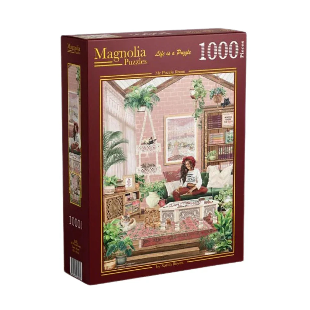 Magnolia 1000-Pieces My Puzzle Room Sarah Reyes Puzzle