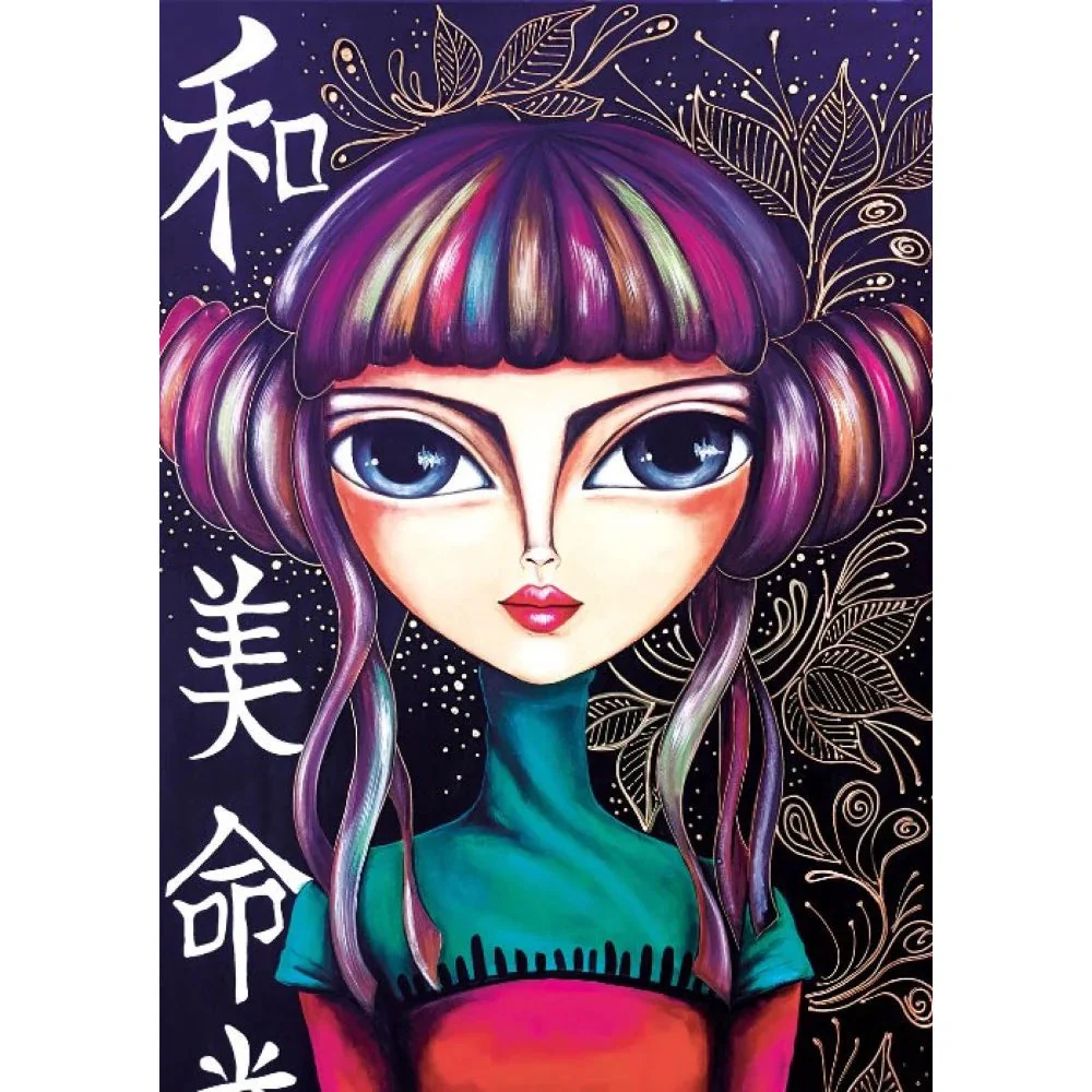 Magnolia 1000-Pieces Rebel Girl Romi Lerda Puzzle - Image 2