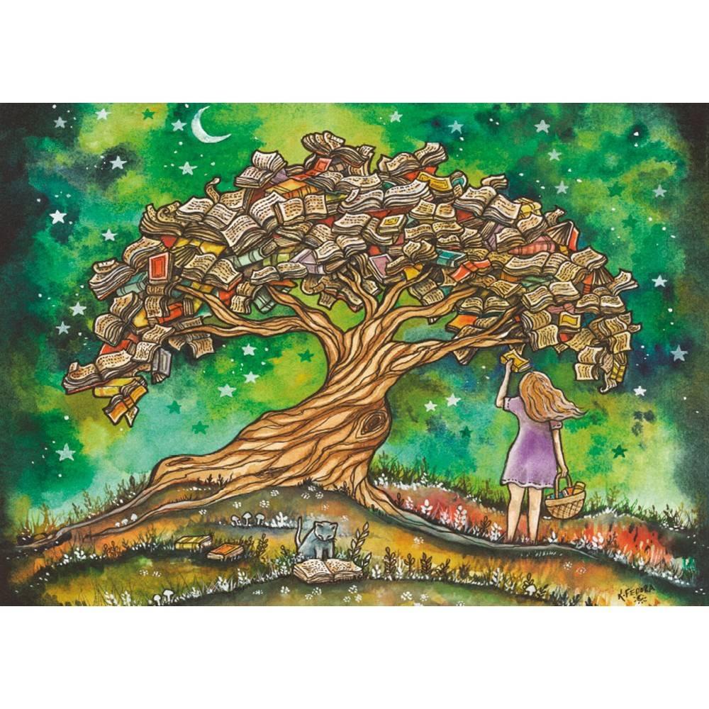 Magnolia 1000-Pieces The Storybook Kat Fedora Puzzle - Image 2