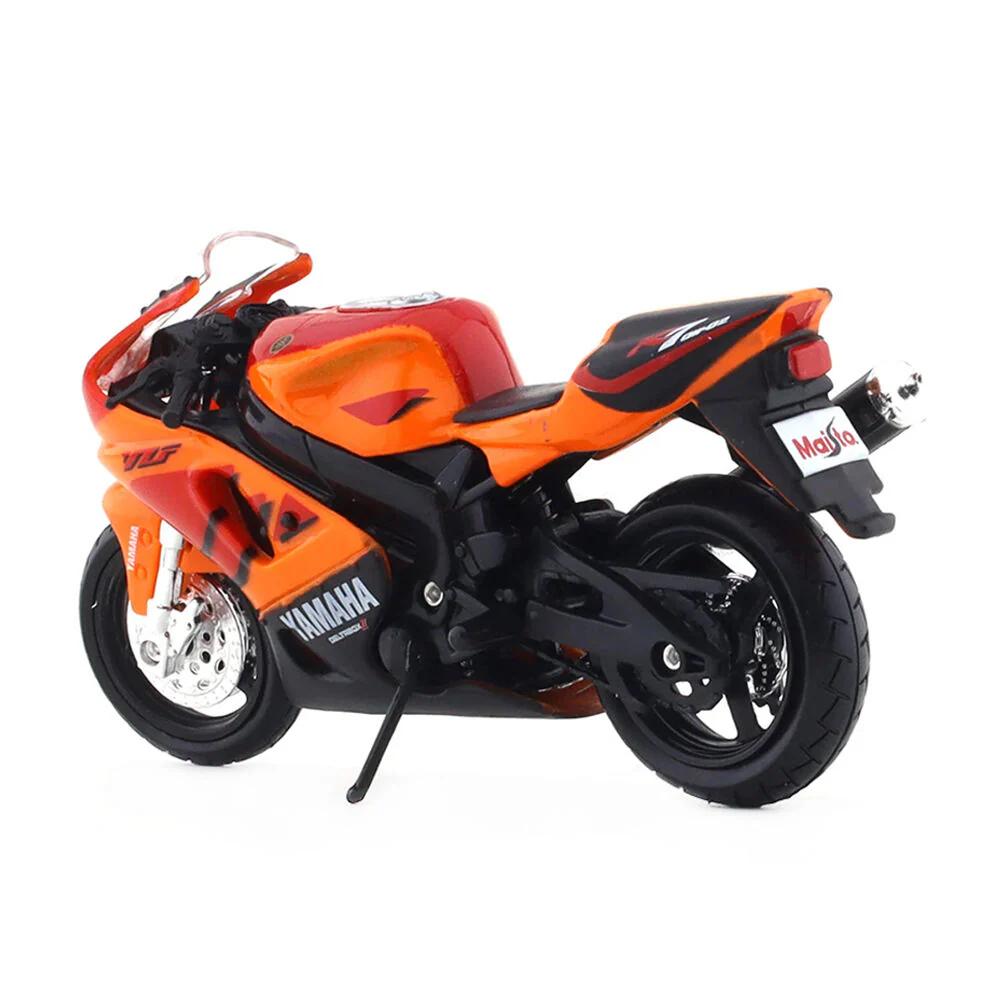 Maisto 1:18 Scale Yamaha YZF R7 OW02 Orange Black Diecast Motorcycle Model - Image 3