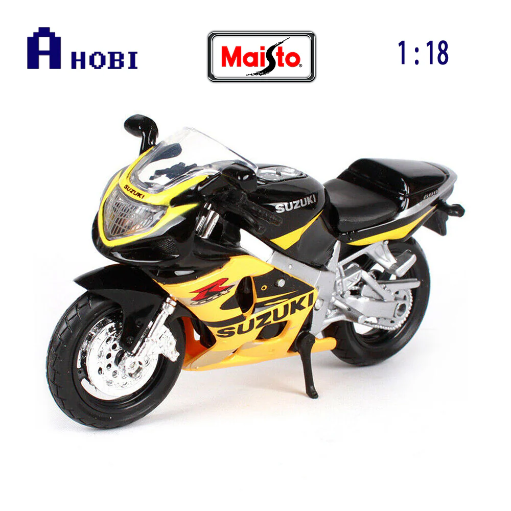 Maisto Licensed 1:18 Scale Suzuki GSX-S 750 2 Wheelers Road Bike Model Toy - Image 3