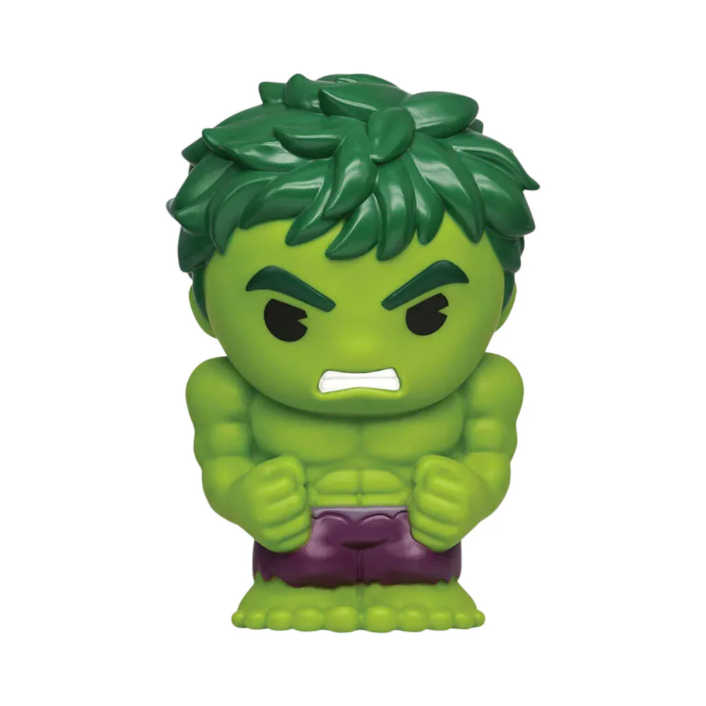 Marvel Avengers Hulk Figural PVC Coin/Piggy Bank 5.9in Action Figure Green