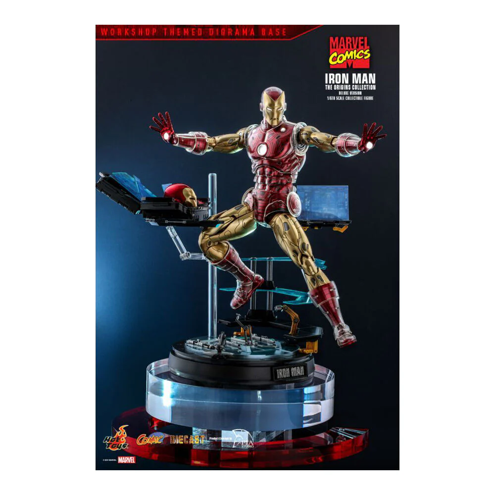 Marvel Comics Iron Man Origins 30cm Deluxe 1:6 Scale Statue Toy - Image 2