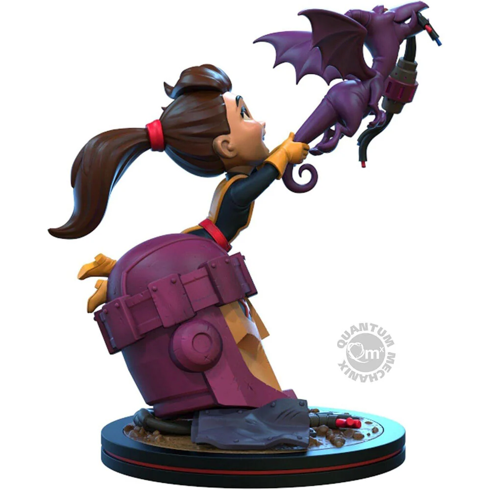 Marvel Comics Kitty Pryde & Lockheed Q-Fig Elite Action Figure Display Toy - Image 2