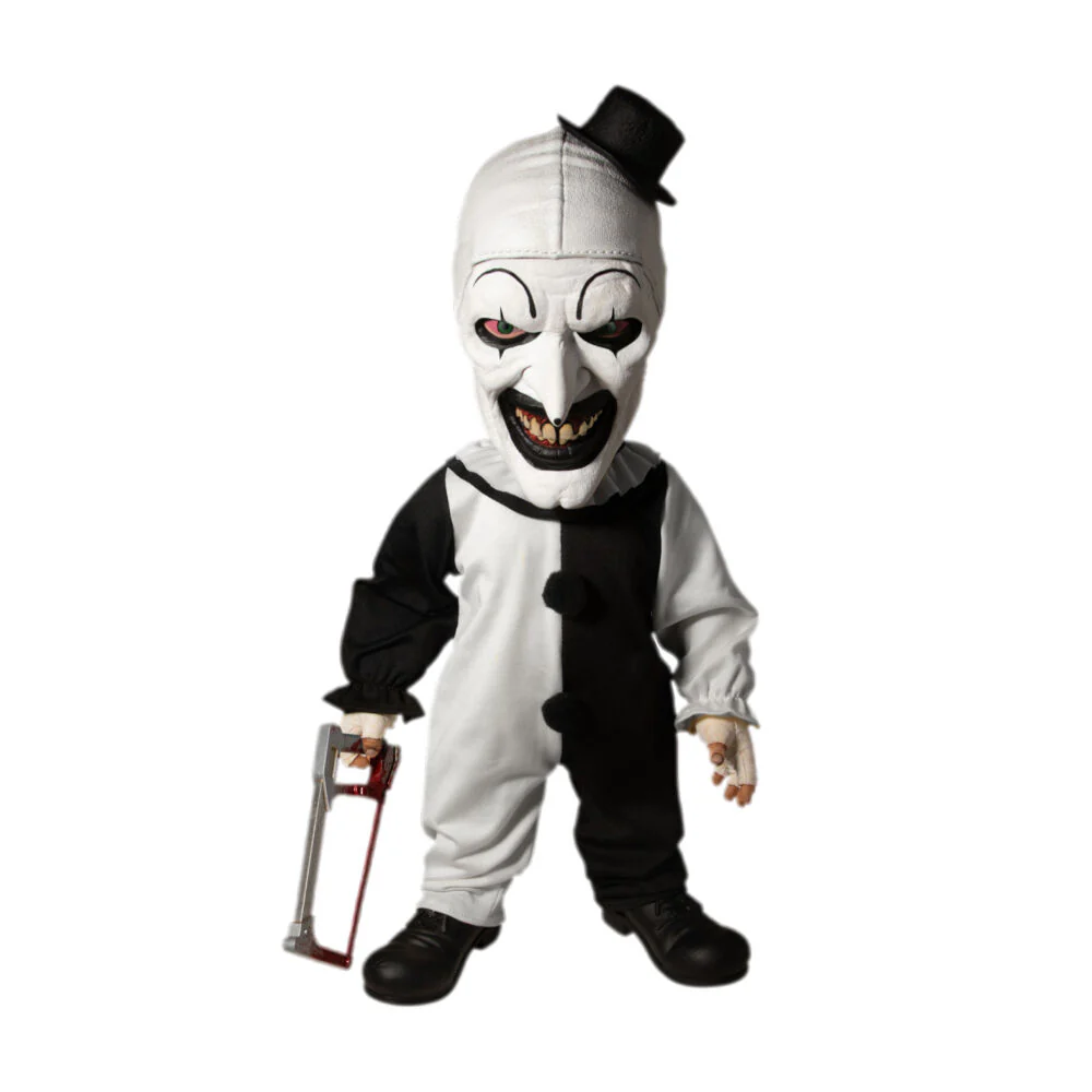 Mezco Toyz Terrifier Art The Clown Talking Display Mega Figure Horror Toy 38cm