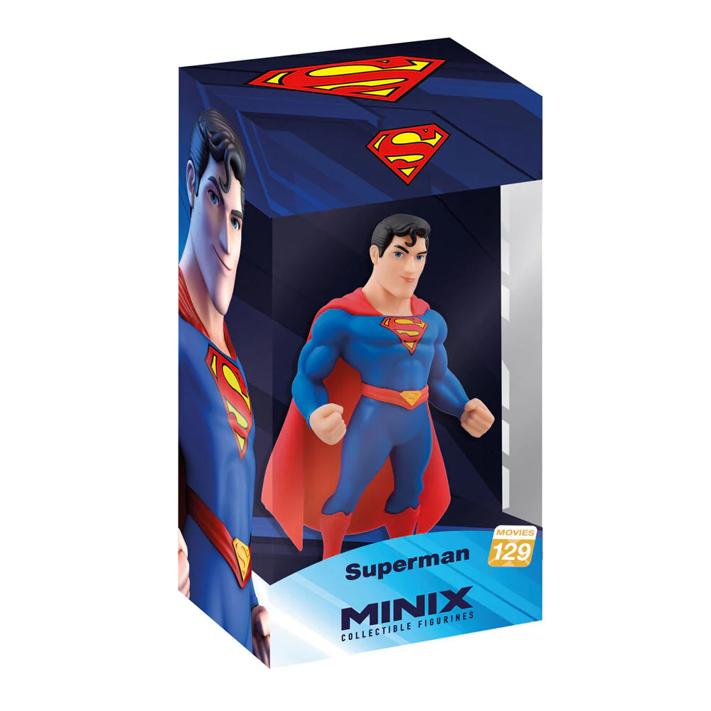 MINIX DC Superman #129 Movie Superhero Action Figure Collectible Toy 12cm