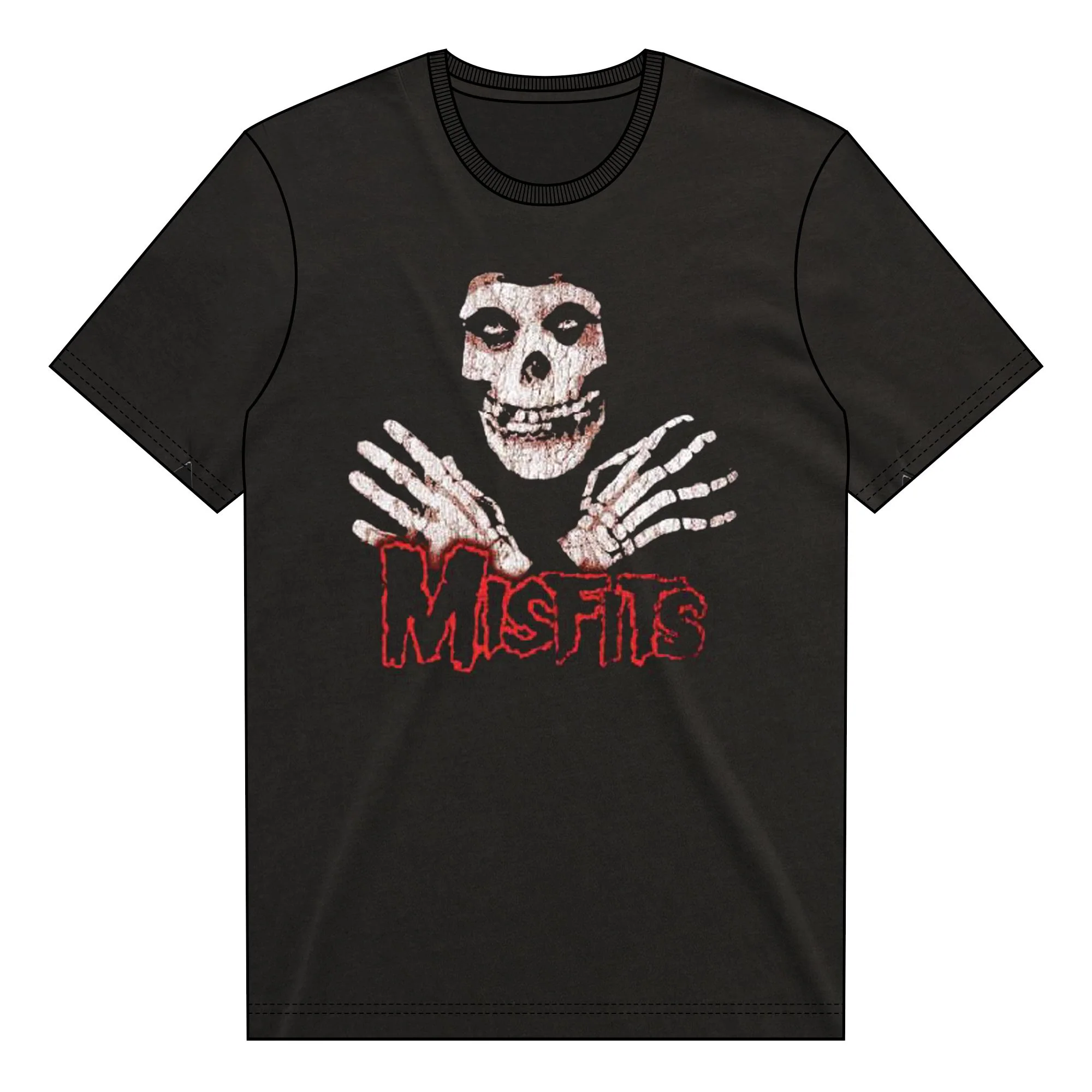 Misfits - Skull T-Shirt (XXXL)