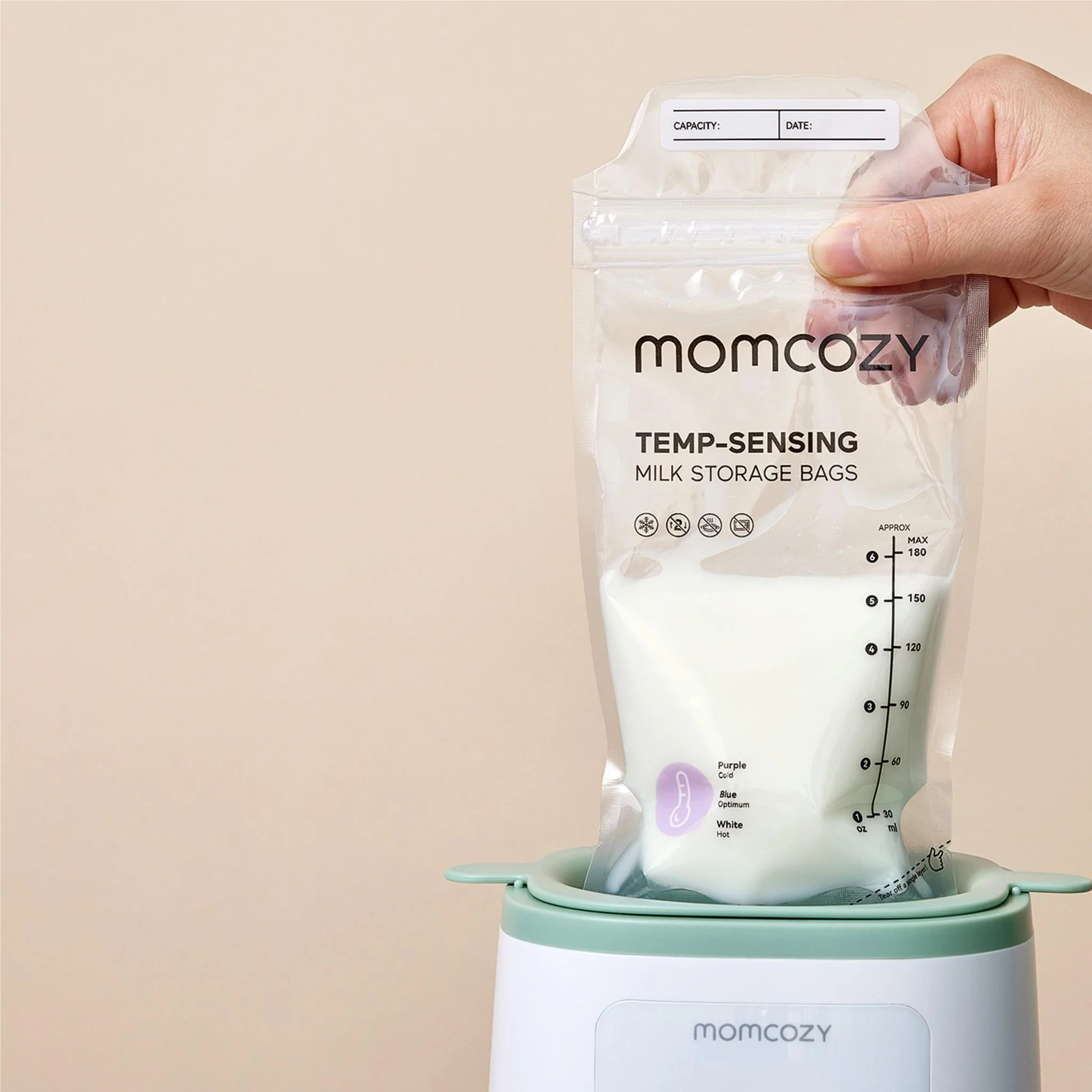 Momcozy Breastmilk Bags (50 Pack) - Image 2