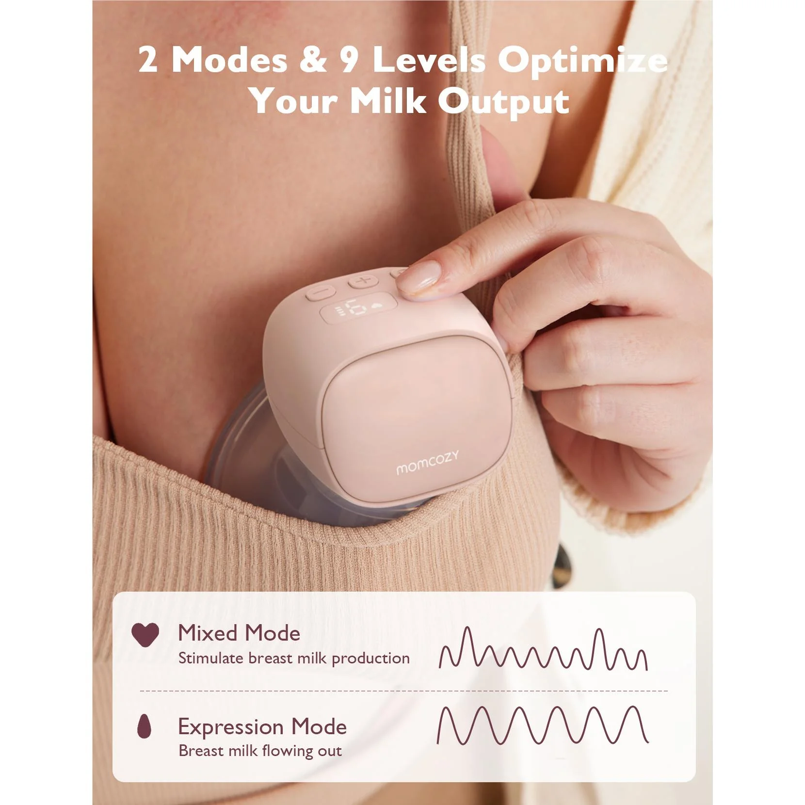Momcozy S9 Pro Wearable Breast Pump (Single) - Image 3