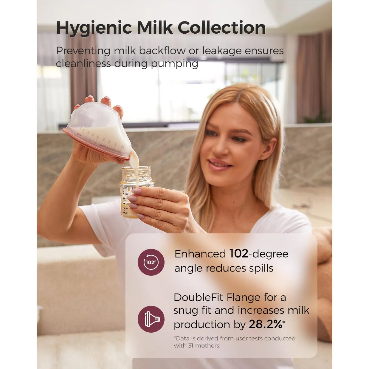 Momcozy V1 Pro Hospital-Grade Wearable Breast Pump - Image 7