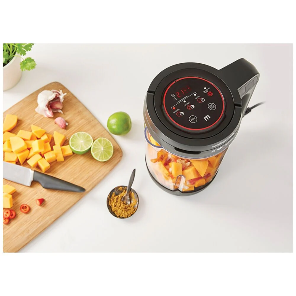 Morphy Richards Clarity Soup Maker 1000W 1.6 L with Interlocking Lid (Clear) - Image 9