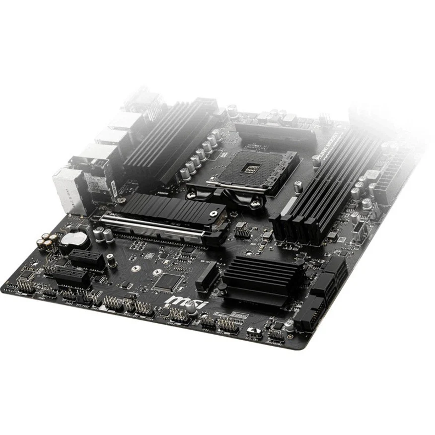 MSI B550M PRO-VDH Wi-Fi AMD B550 AM4 Desktop Motherboard - Image 3
