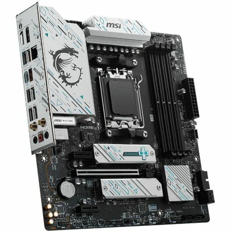 MSI B650M Gaming Plus Wi-Fi AMD B650 Gaming Desktop Motherboard - Image 4