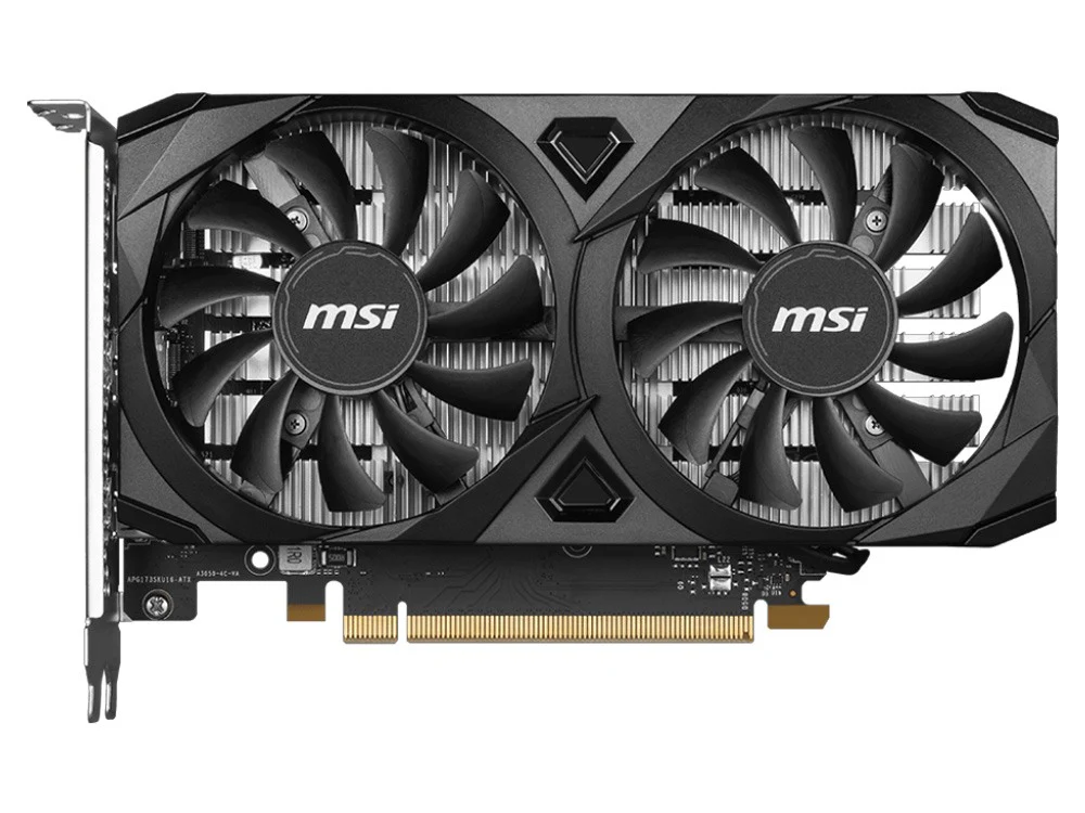 MSI GeForce RTX 3050 Ventus 2X E 6G OC Graphics Card (GeForce RTX 3050 VENTUS 2X E 6G OC) - Image 2