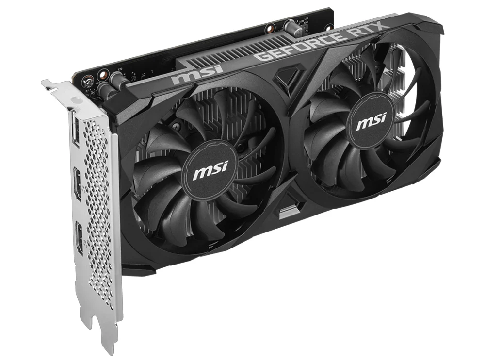MSI GeForce RTX 3050 Ventus 2X E 6G OC Graphics Card (GeForce RTX 3050 VENTUS 2X E 6G OC) - Image 4