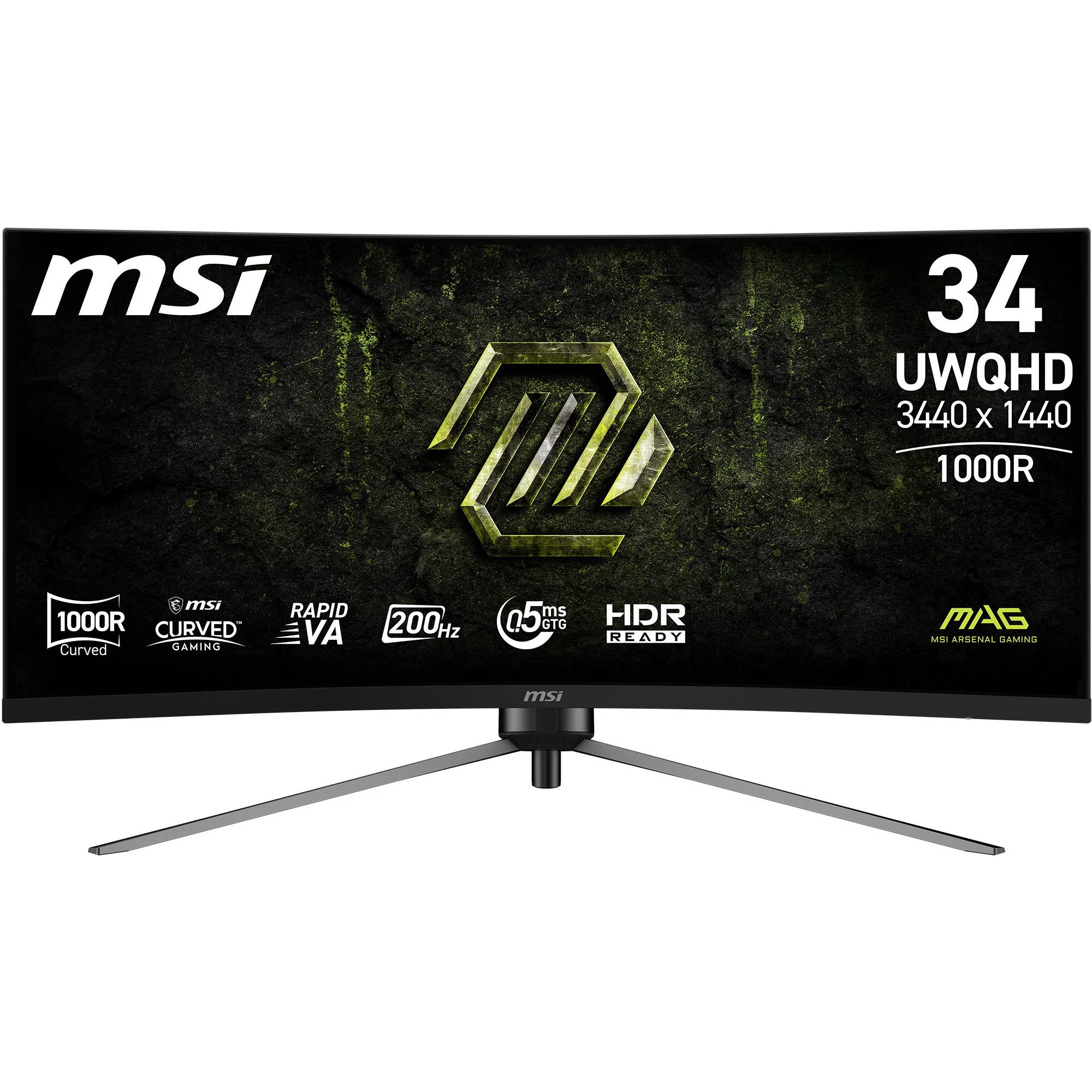 MSI MAG 345CQRF E20 34" UWQHD 200Hz Curved Gaming Monitor