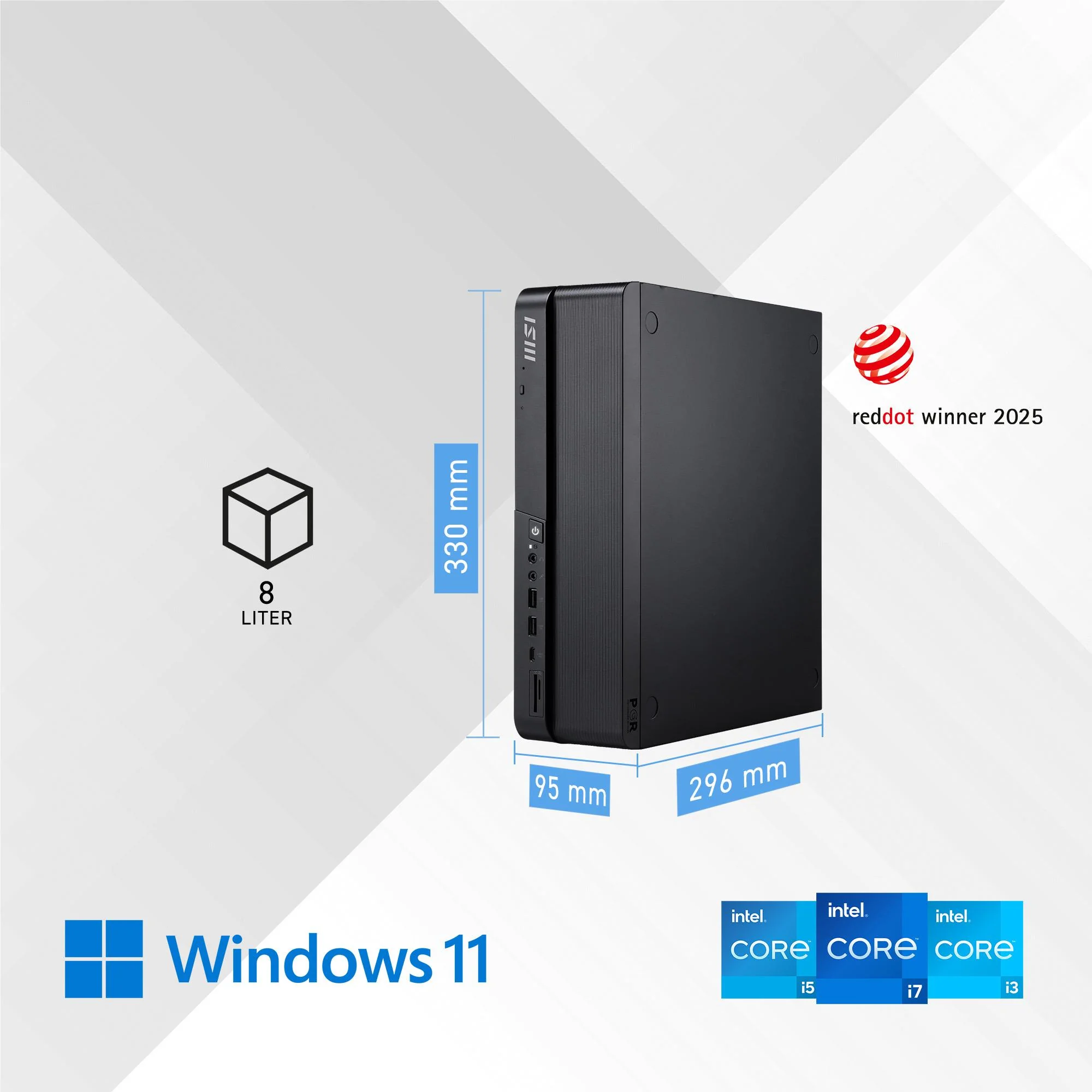 MSI Pro DP80 A14G-046AU Desktop PC (Intel Core i5)[1TB] - Image 2