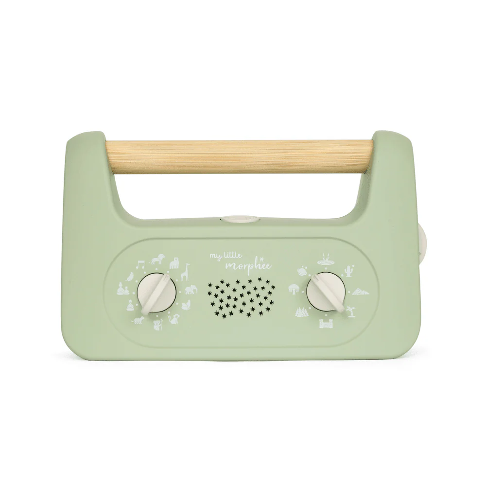My Little Morphee Portable Baby/Kids Sound Therapy Relaxation Sleeper (Green)